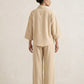 The Verona Linen Set - Beige