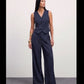 The Madison Pinstripe Tailored Vest
