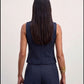 The Madison Pinstripe Tailored Vest