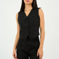 Black Classic Vest Only - Hushy Wear