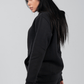 Black Hoodie (Top Only) - Hushy Wear