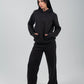 Black Hoodie (Top Only) - Hushy Wear