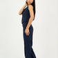 Navy Classic Vest & Pleated Straight Pants Set - Hushy Wear