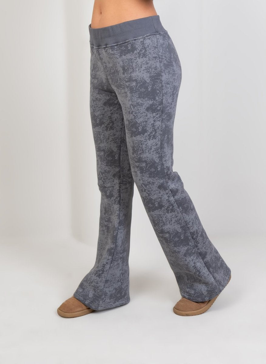 Relaxed Fit Washed Pants – Charcoal Grey - Hushy Wear