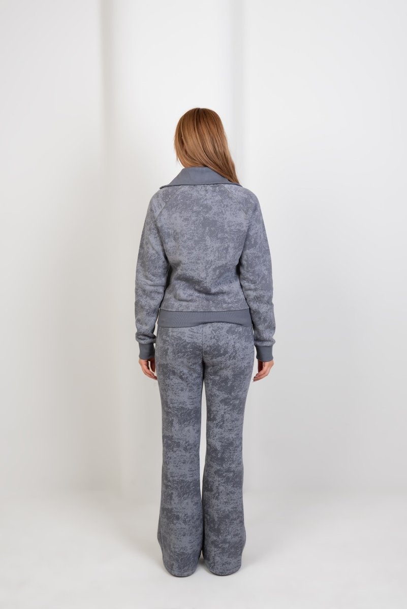 Relaxed Fit Washed Pants – Charcoal Grey - Hushy Wear