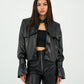 Trench Jacket - Leather - Hushy Wear