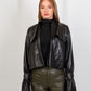 Trench Jacket - Leather - Hushy Wear