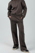 Wide - Leg Lounge Sweatpants – Charcoal - Hushy Wear